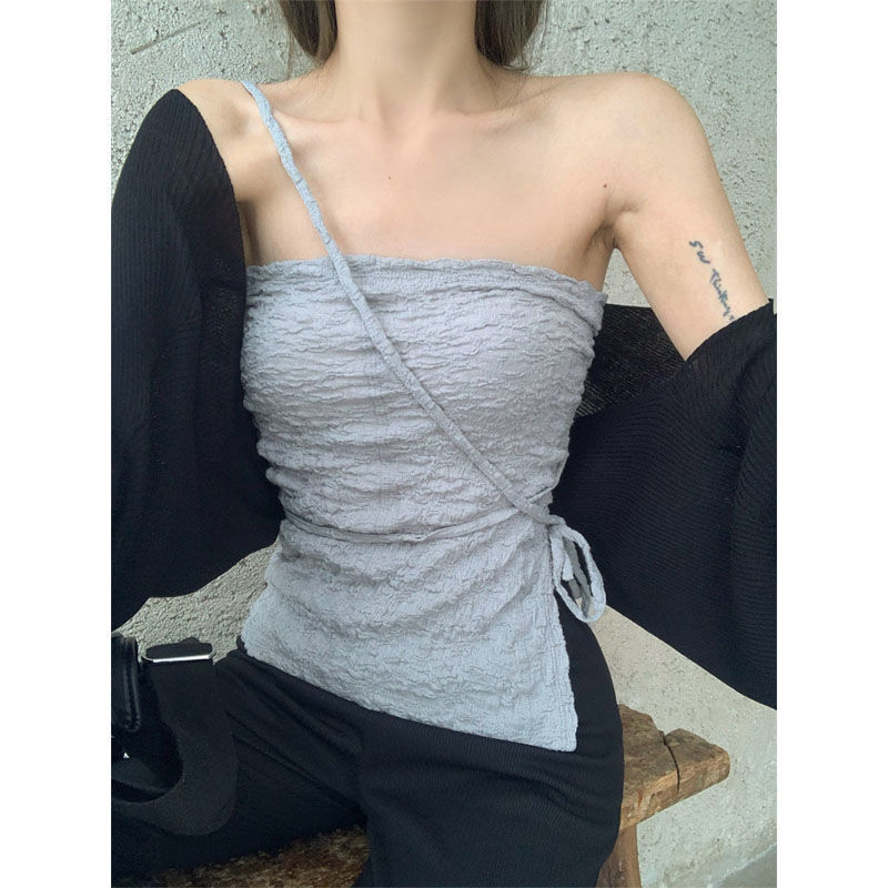 Irregular Spaghetti Vest Women's Strap