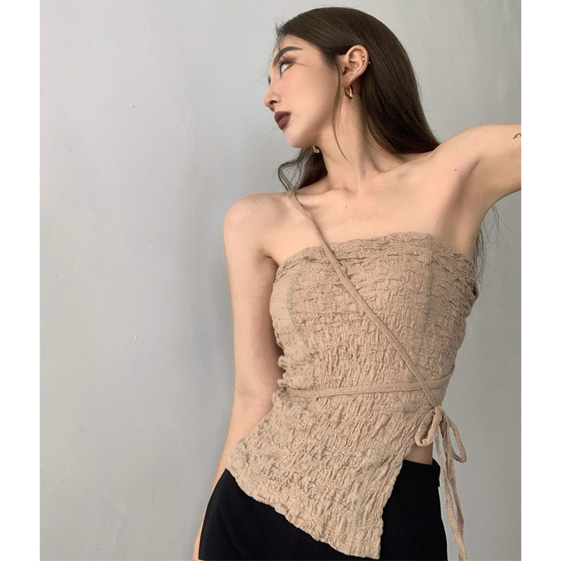 Irregular Spaghetti Vest Women's Strap